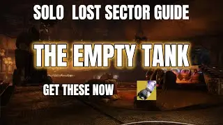 Solo Legend Lost Sector : The Empty Jug - Warlock