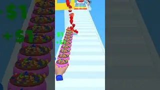 Bakery stack Run game 3D crwide game