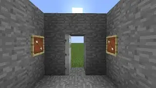 Minecraft Tutorial - Item Frame Combination Door Lock