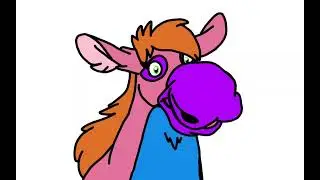 Meana As A Moose/Cow 
