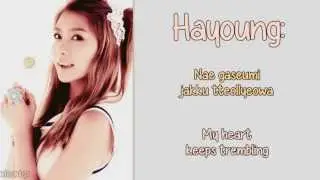 A Pink - U You [English Lyrics, Member Coded + Romanisation] HD