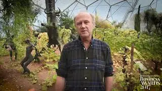 Tim Smit receives Lifetime Achievement from the Western Morning News