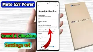 moto g57 power 5g touch sound settings | moto g57 power 5g vibration settings