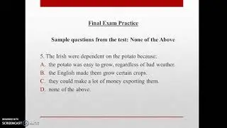 CWI Sem 1 Final Exam Review Part 2