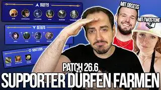 Supports are allowed to farm! | Patch Notes 26.6 Rundown (with Twostone & Obsess)