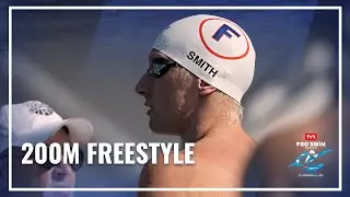 Smith Charges but Richards Gets the Win in 200M Freestyle | TYR Pro Swim Series Fort Lauderdale