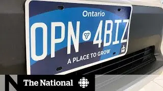 Complaints about visibility of new Ontario licence plates