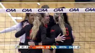 2025 CAA Volleyball Championship Match - No. 2 Campbell 3, No. 1 Hofstra 2