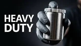 Stash Jars: Smell Proof Container 100% Stainless Steel Heavy-Duty and Durable #stashjars