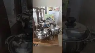 CLEARANCE SALE*19SETS* 3-in-1 Steel Pot(or Serving Plate) 16CM/18CM/20CMContact us now! 08068475433