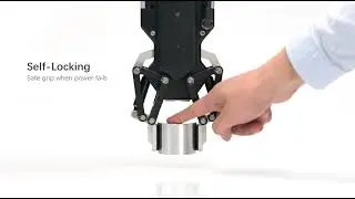 AG 160 95 Adaptive gripper on AUBO cobot - DH Robotics