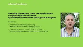 Biocontrol is very positive for biodiversity