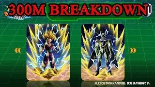 (Dokkan Battle) 300 Million Downloads Celebration Complete Breakdown! LR Gohan & Cell Confirmed!