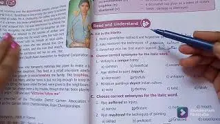 Std VIII # Unit2-Prose#Hobby turns into a successful#Book- Back Exercises
