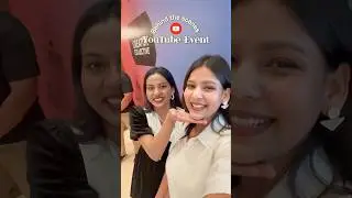 My *First youtube creator event*⭐️🌷met @JassieGillonline? #navaura #youtubecreatorcollective