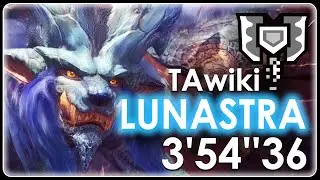 [MHW] The Cold Never Bothered Me - Lunastra - Charge Blade Solo 3'54''36 - TAwiki Rules Speedrun