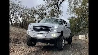 Installing Rough Country Wheel Well Liners on Silverado!