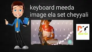 How to add image on keyboard in Android phone