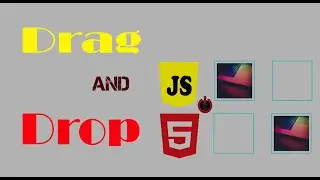 Build drag and Drop using HTML5  with Vanilla JavaScript | JavaScript tutorial for beginners