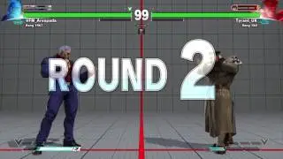 STREET FIGHTER V_Arespada vs Tyrant uk