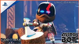 Astro bot God Of War Ps5 Gameplay
