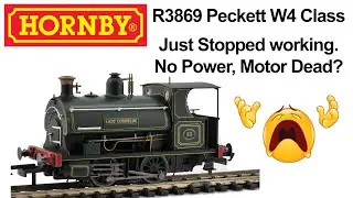 Hornby R3869 Dowlais Ironworks, Peckett W4. Stopped working motor dead