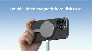 Hagibis Magnetic M.2 2230 NVMe SSD Enclosure with Magsafe for iPhone 15 Pro Max ProRes
