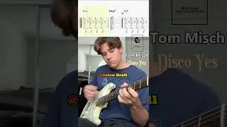 Disco Yes - Tom Misch (Aiden Kroll) TABs#neosoul #tommisch #guitarcover #guitartabs #discoyes
