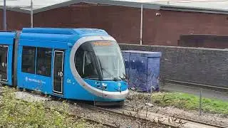 West Midlands Metro Tram 37 Ozzy Osbourne 