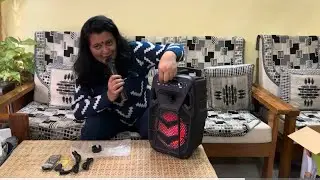 Unboxing of Zebronics 101 moving minister X8L // specially for Karaoke songs
