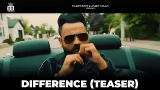 Difference (Teaser) : Amrit Maan | Sonia Maan | Punjabi Song