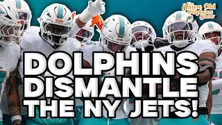 Команда Miami Dolphins разгромила команду NY Jets!
