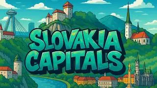 🇸🇰 Slovakia Capitals 🎤 Learn Slovak geography and regional cities through rap! #learnwithrap