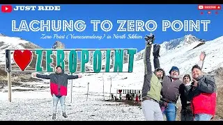 Lachung To Zero Points Ride | North Sikkim || Zero Point || Lachung || Snow | EP 03