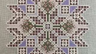 hardanger.&ldquo; A quilter&rsquo;s garden&rdquo; Emie Bishop готовая работа