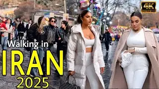 Exploring Tehran Like a Local 🇮🇷Hidden Streets & Real Culture (4KWalk) #iran #irantoday #tehran