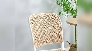 Wholesale Stackable Imitation Rattan Plastic Chair