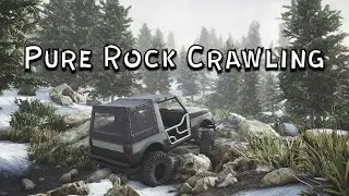 Pure Rock Crawling - триал на джипах! Первый взгляд! Стрим и обзор.