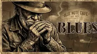 Harmonica Blues Nights &ndash; Gritty Blues Harp Music with Warm Vintage Delta Vibes