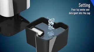 Как работает система очистки электробритв Panasonic || Очистка ES-LS9A-K820 || Очистка ES-LV9U-K820