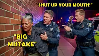 Racist Cops Handcuff Black Woman at a Checkpoint, But When She Makes a Phone Call, Their Careers End