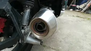 Sym Citycom 300i Gianelli exhaust 2.