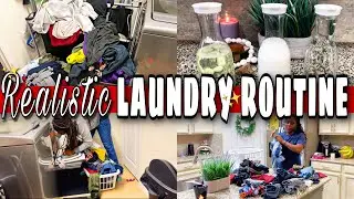 REALISTIC All DAY LAUNDRY MOTIVATION 2022 | EXTREME LAUNDRY ROUTINES