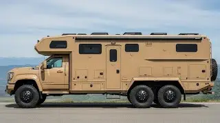 $1.2 Million Luxury Fortress | 2026 GMC Armored Camper 6x6