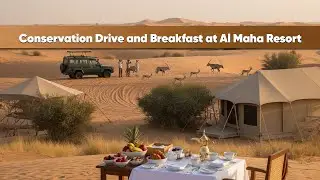 Conservation Drive & Breakfast at Al Maha Resort | Desert Wildlife & Luxury Escape