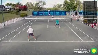 Learning Doubles?  Watch these Men's 65+ players - excellent stuff!