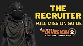 The Division 2 Throwback Project THE RECRUITER Gameplay Solo Heroic Full Guide!