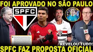 AGORA O SPFC VAI MUDAR TUDO! CASARES ANUNCIA PARA A TORCIDA! PROPOSTA EM M&Atilde;OS! INFO DE BASTIDOR E+