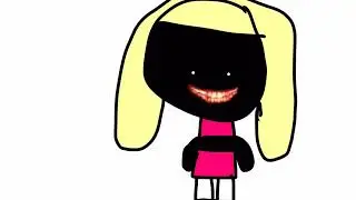 My friend floffy the roblox horror game helper as a powerpuff girl