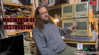 Restoring Four Neglected Mac SEs #MARCHintosh